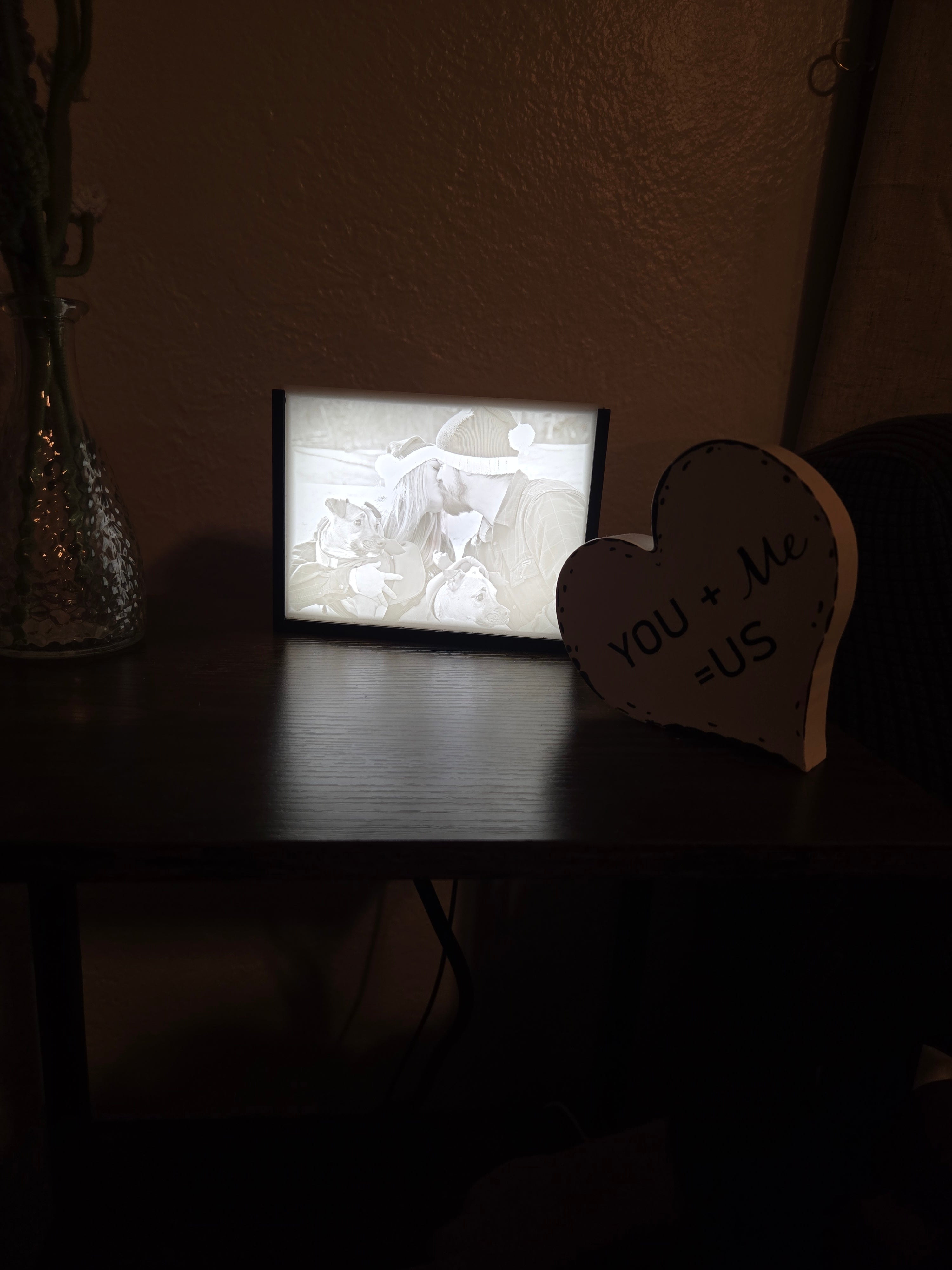 Custom Rectangle Memory Lamp
