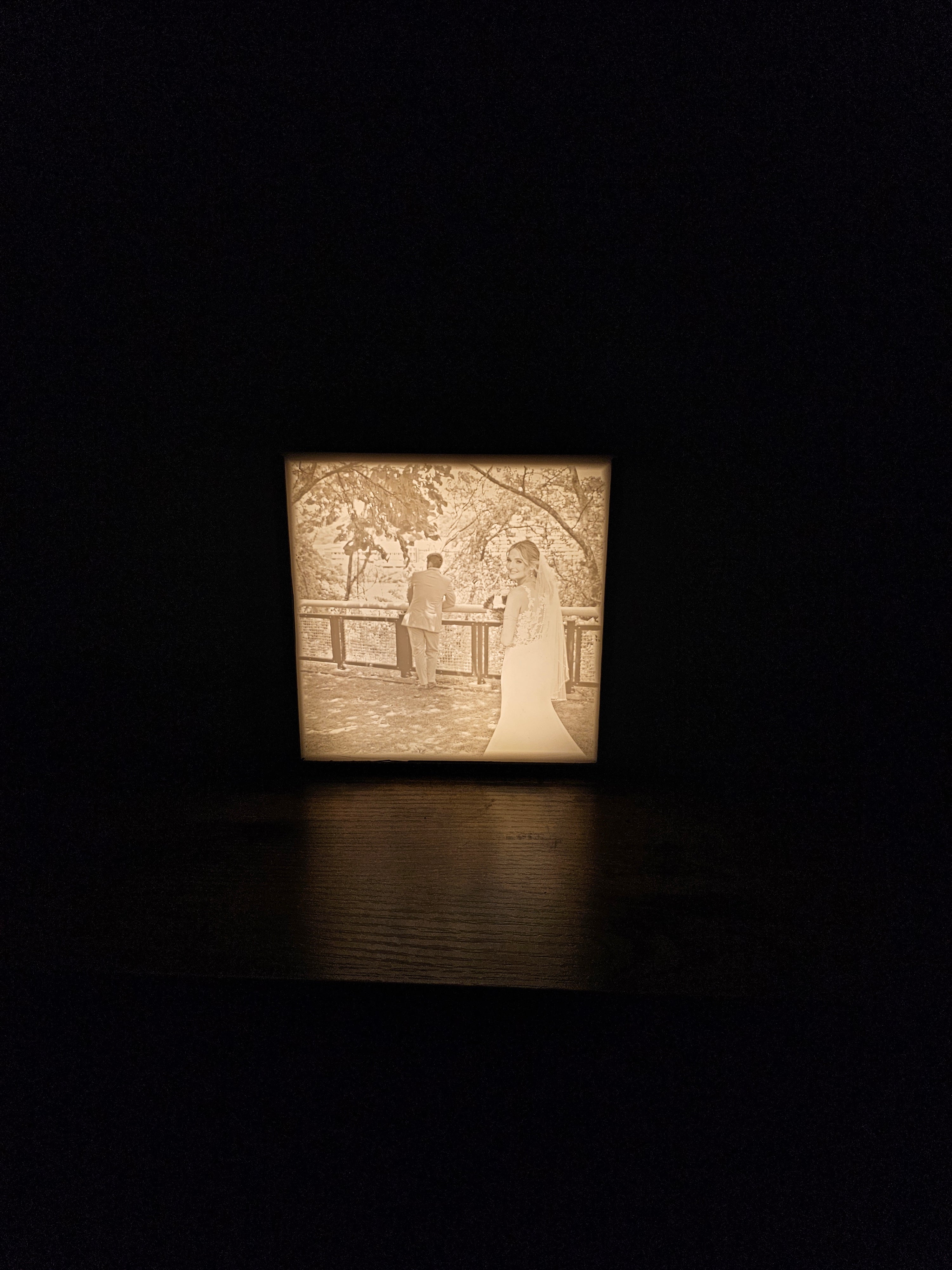 Custom Rectangular Memory Lamp – Square (1:1)