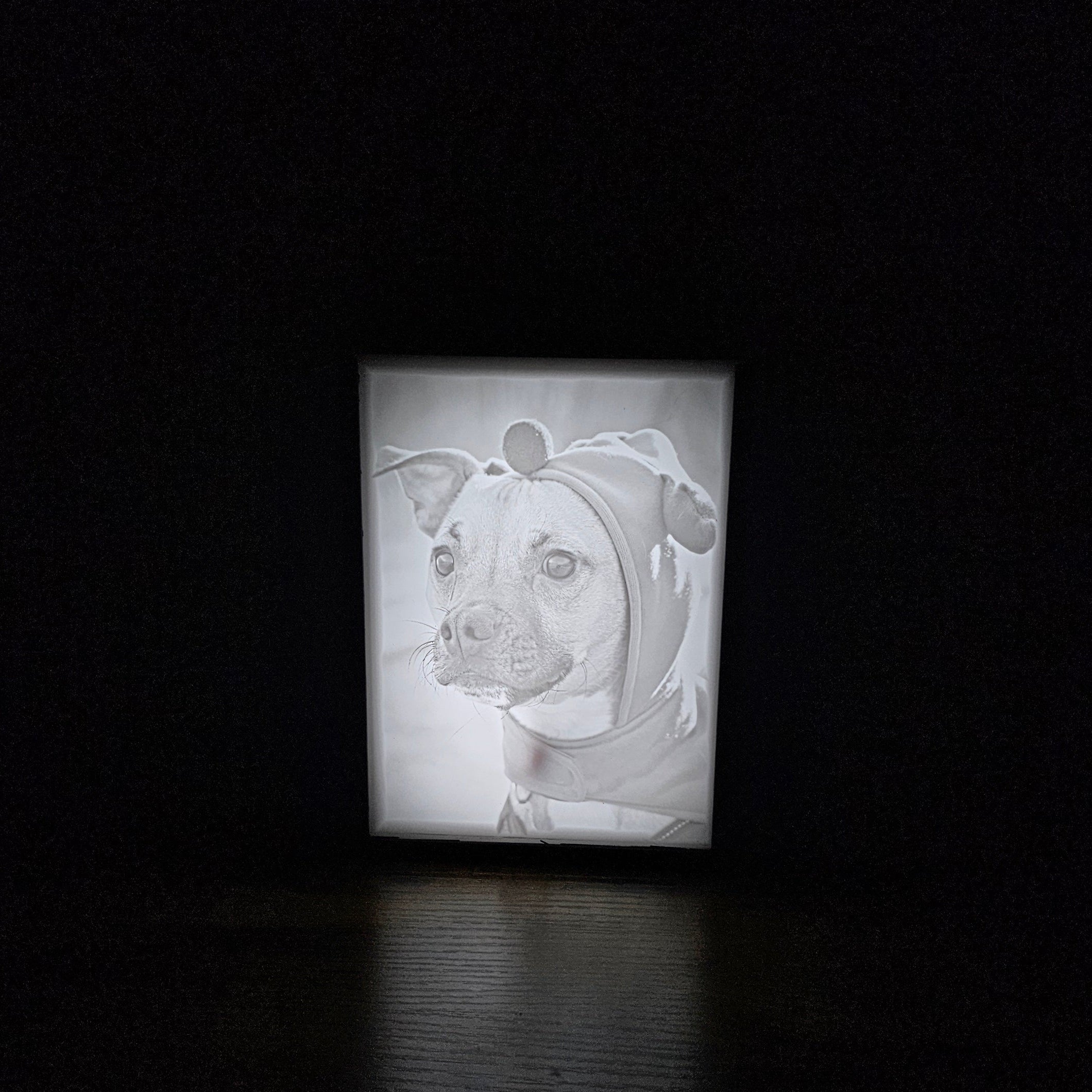 Custom Rectangle Memory Lamp