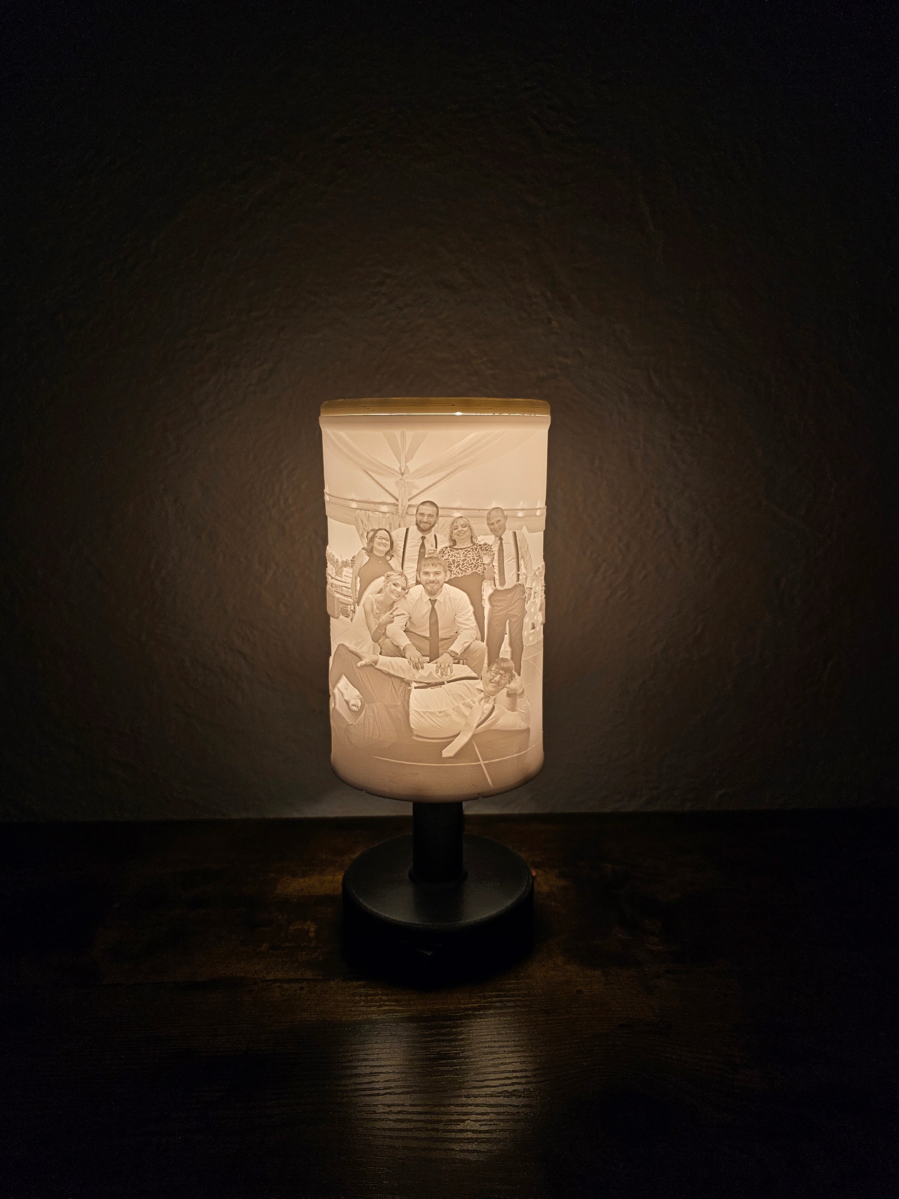 Custom Round Modern Lamp