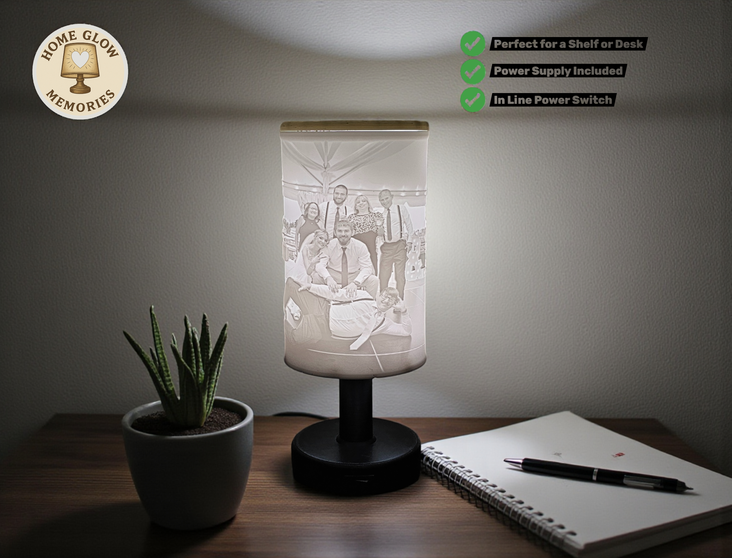 Custom Round Modern Lamp